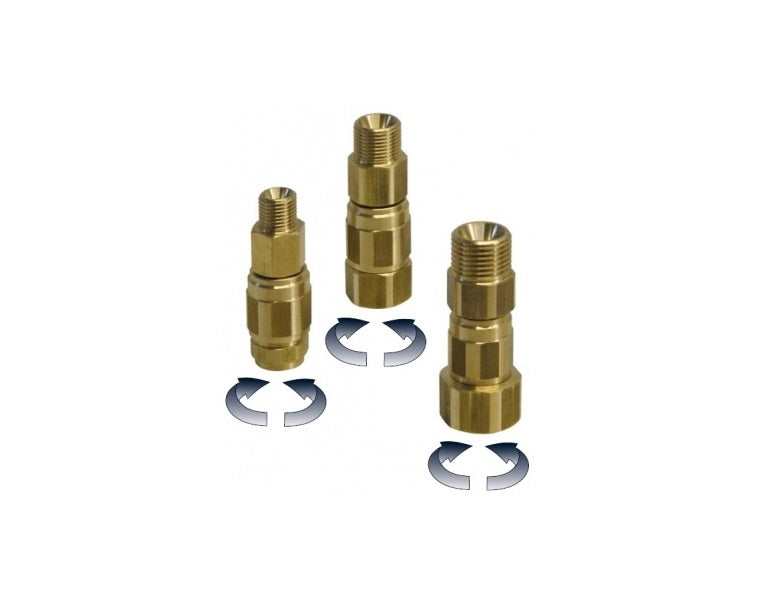 710.708.057 Oertzen Swivel joint 1/4'' brass 330bar